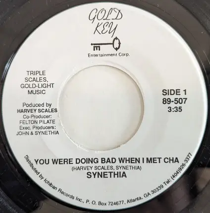Synethia - You Were Doing Bad When I Met Cha