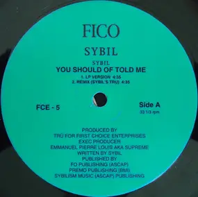 Sybil - You Should Of Told Me