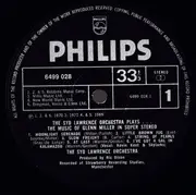 Double LP - Syd Lawrence And His Orchestra - Plays...The Music Of Glenn Miller In Super Stereo - Drawer Cover / Booklet