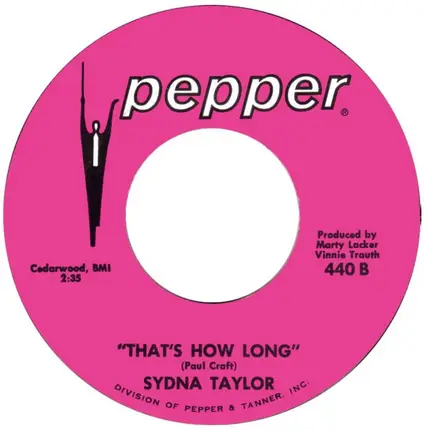 Sydna Taylor - Takin' Up Space