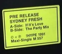 sydney fresh - If It's Love