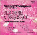LP - Sydney Thompson And His Orchestra - Old Time And Sequence Chmpionship Dancing