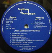 LP - Sydney Thompson And His Orchestra - Latin American Favourites