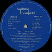 LP - Sydney Thompson And His Orchestra - Party Dance Time - Blue Labels