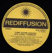 LP - Sydney Thompson - Come Old Time Dancing With Sydney Thompson