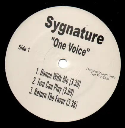 Sygnature - One Voice