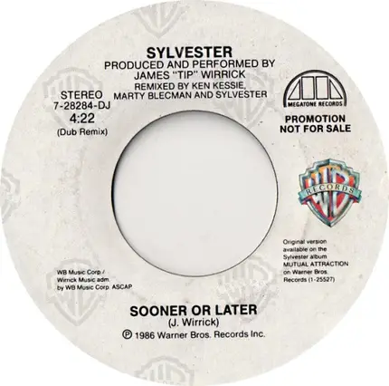 Sylvester - Sooner Or Later