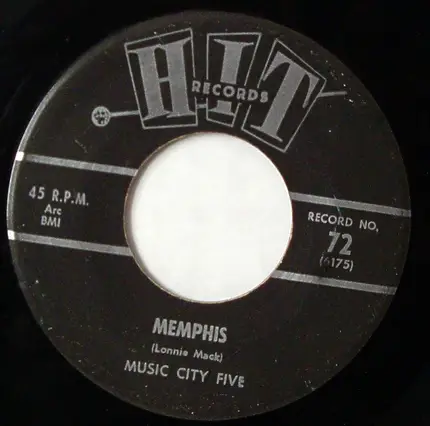 Sylvester McCord / The Music City Five - Tie Me Kangaroo Down, Sport / Memphis