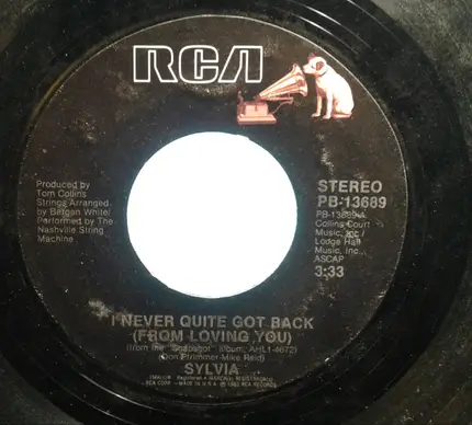 Sylvia - I Never Quite Got Back (From Loving You)