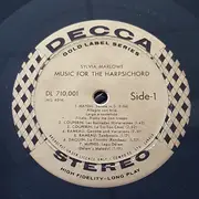 LP - Sylvia Marlowe - Music For The Harpsichord