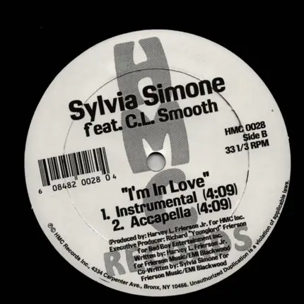 Sylvia Simone feat. C.L. Smooth - I'm In Love