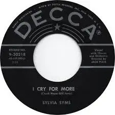Sylvia Syms - Nearer My Love To You / I Cry For More