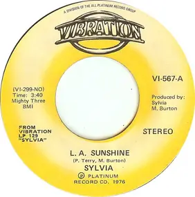 Sylvia Robinson - L.A. Sunshine / Taxi
