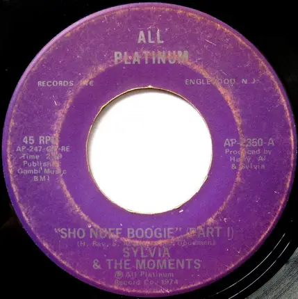 Sylvia Robinson & The Moments - Sho Nuff Boogie