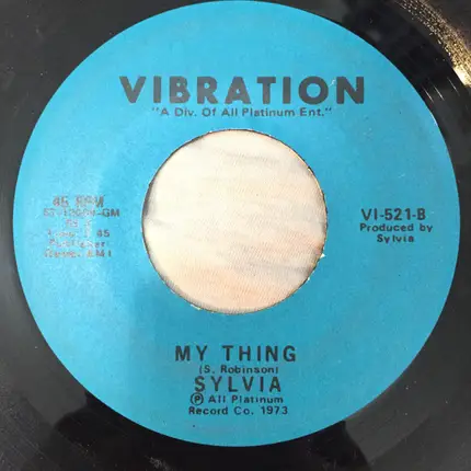 Sylvia Robinson - My Thing