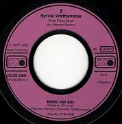7inch Vinyl Single - Sylvia Vrethammar - Mach Das Noch Mal