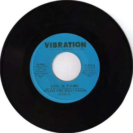 Sylvia Robinson And Ralfi Pagan - Soul Je T'aime