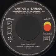 7inch Vinyl Single - Sylvie Vartan ♥ Michel Sardou - La Premiere Fois Qu'on S'aimera