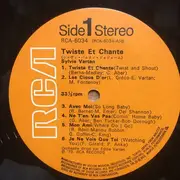 LP - Sylvie Vartan - Twiste Et Chante - シルヴィ・バルタン・ドゥジューム - Gatefold Cover / Obi