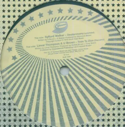 Sylford Walker / Linval Thompson & U Brown - Deuteronomy / Train To Zion
