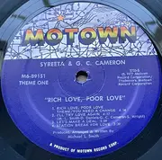 LP - Syreeta , G.C. Cameron - Rich Love, Poor Love