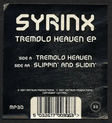 Syrinx - Tremolo Heaven EP