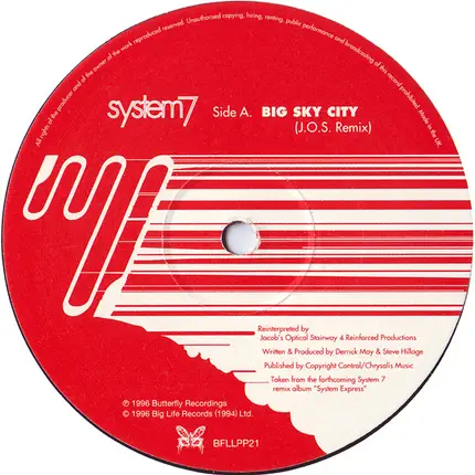 System 7 - Big Sky City / Sunburst (Remixes)