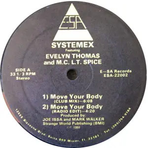 Systemex Featuring Evelyn Thomas And M.C. L.T. Spice - Move Your Body