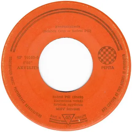 Szécsi Pál - Carolina / Zenészballada